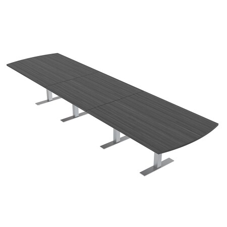 Skutchi Designs 45 in W, 166 in L, 29 in H, Engineered Wood Top, Grey HAR-AREC-46X168-T-ASIANNIGHT